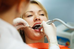 Dental care woman